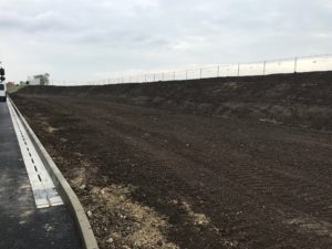 MEA_finální povrchová úprava půdy nad vsakovací galerií