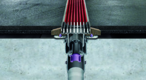 MEA PG EVO_instalace žlabu s vodotěsným detailem